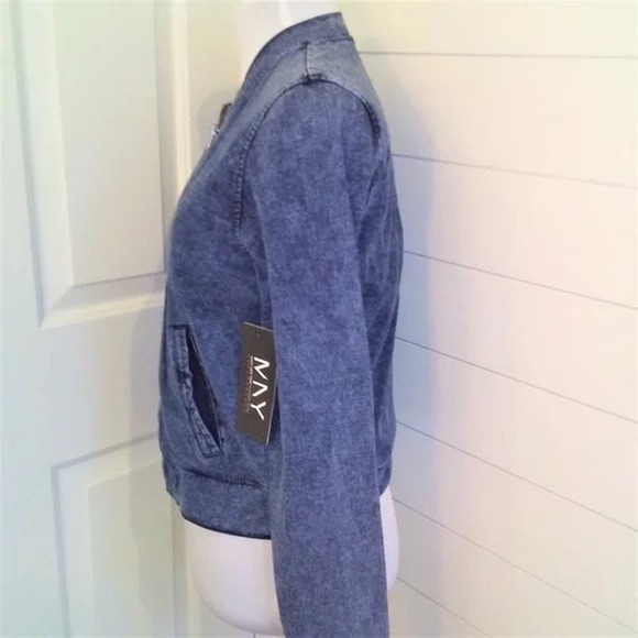 Marc New York Performance Medium Wash Denim Jacket, Size Medium * wom169 - Picture 3 of 6